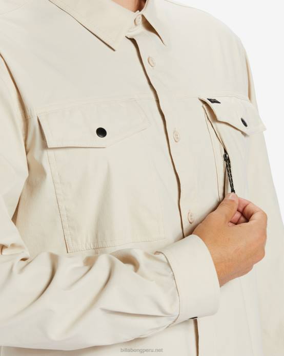 hombres chino Billabong playera manga larga surftrek tech 04LD493