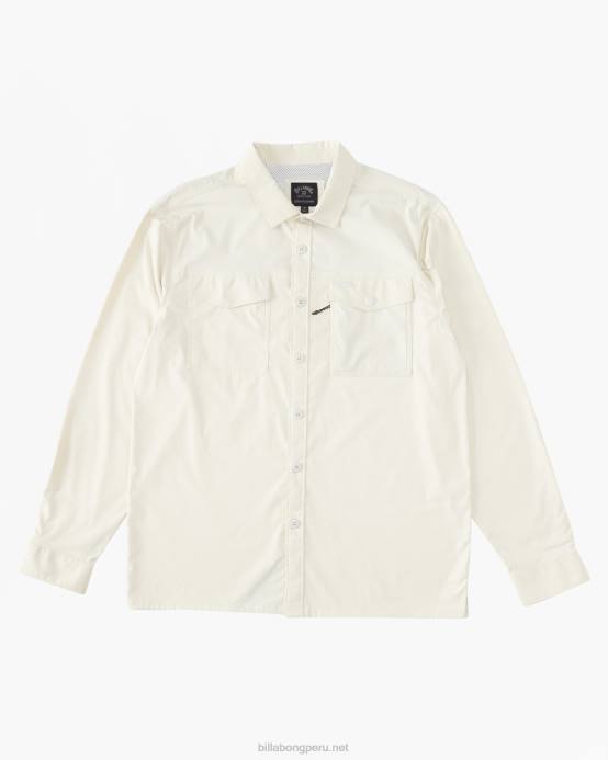 hombres chino Billabong playera manga larga surftrek tech 04LD493