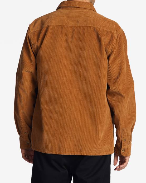 hombres tierra Billabong camisa de manga larga de días bong 04LD611