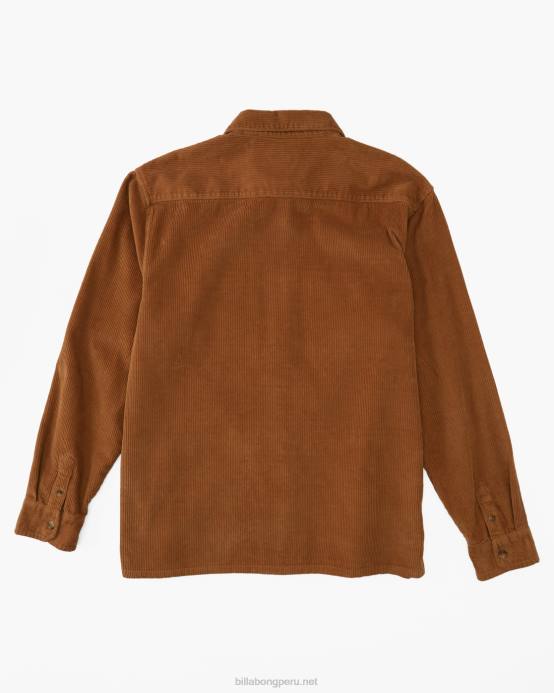 hombres tierra Billabong camisa de manga larga de días bong 04LD611