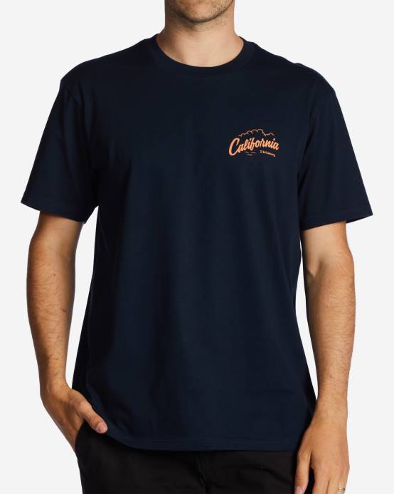 hombres Armada Billabong ca camiseta de bienvenida 04LD340