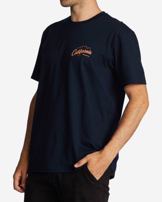 hombres Armada Billabong ca camiseta de bienvenida 04LD340