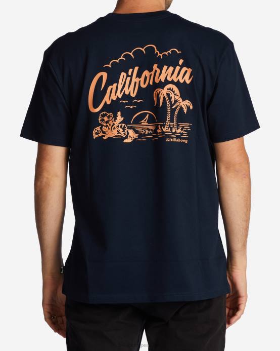 hombres Armada Billabong ca camiseta de bienvenida 04LD340