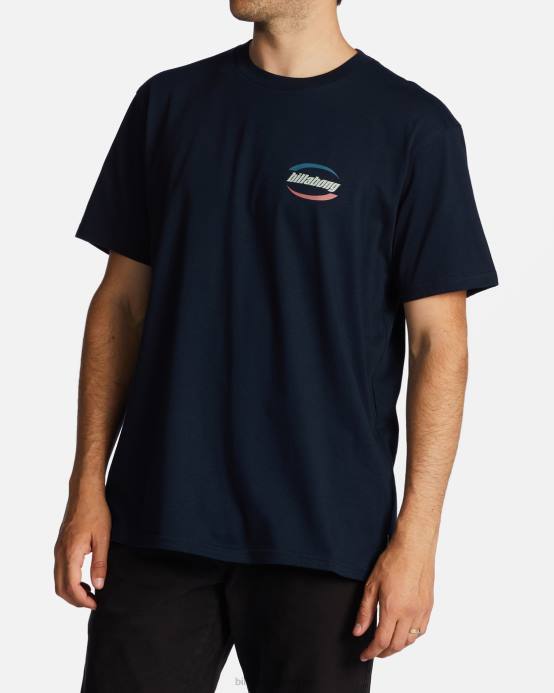 hombres Armada Billabong camiseta amurallada 04LD524