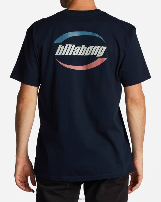 hombres Armada Billabong camiseta amurallada 04LD524