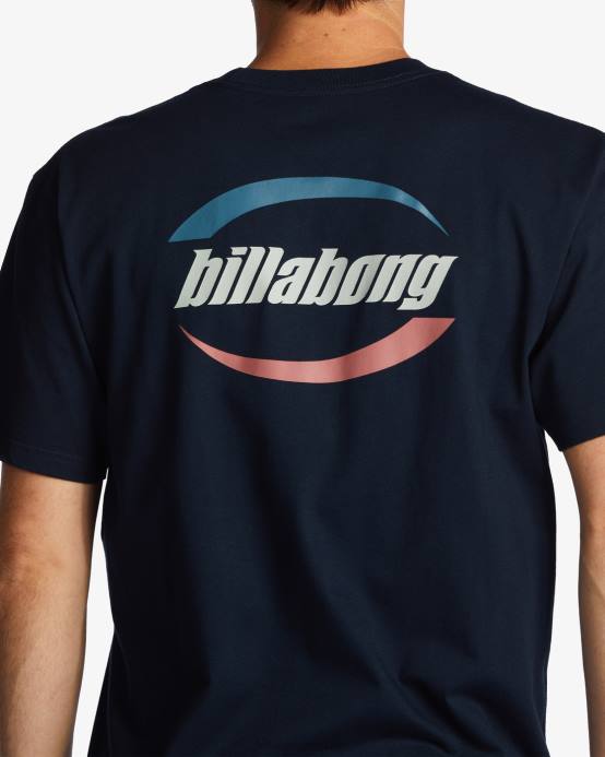 hombres Armada Billabong camiseta amurallada 04LD524