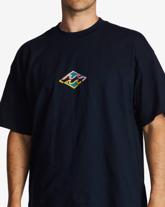 hombres Armada Billabong camiseta de crecimiento og 04LD598