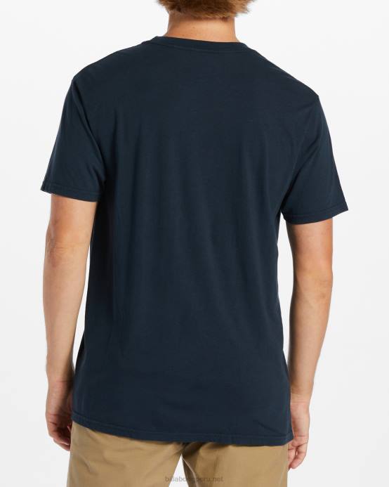 hombres Armada Billabong camiseta de manga corta walled ii 04LD333