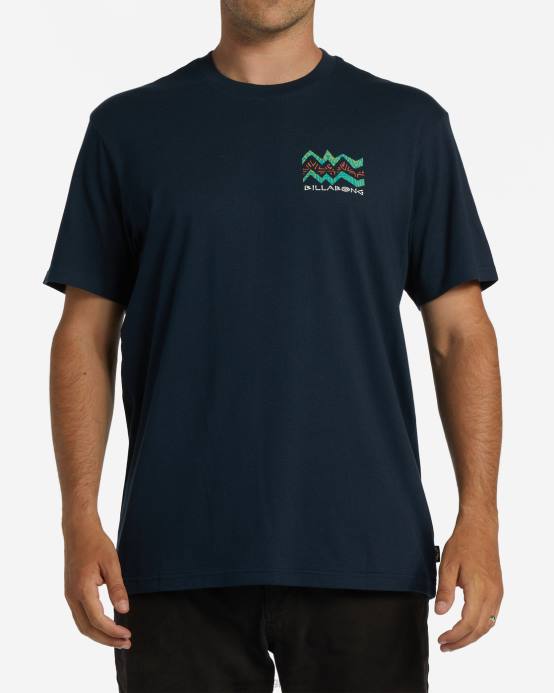 hombres Armada Billabong camiseta de segmento 04LD348