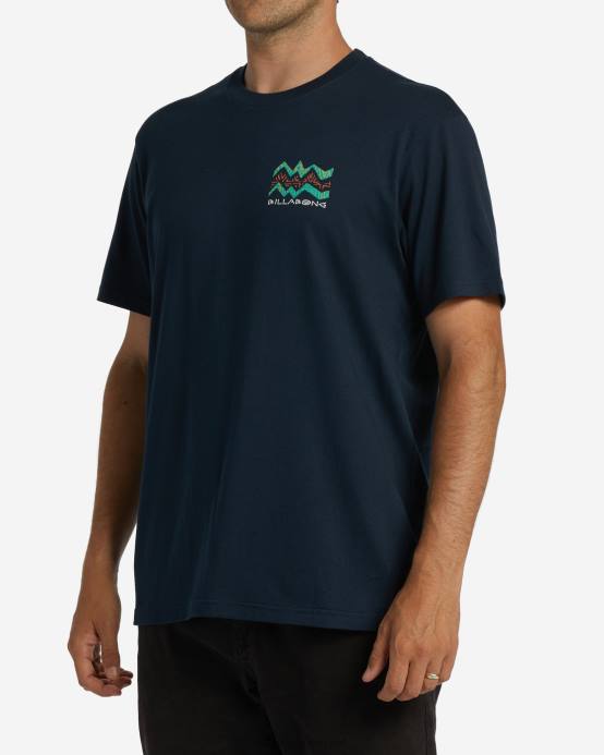 hombres Armada Billabong camiseta de segmento 04LD348