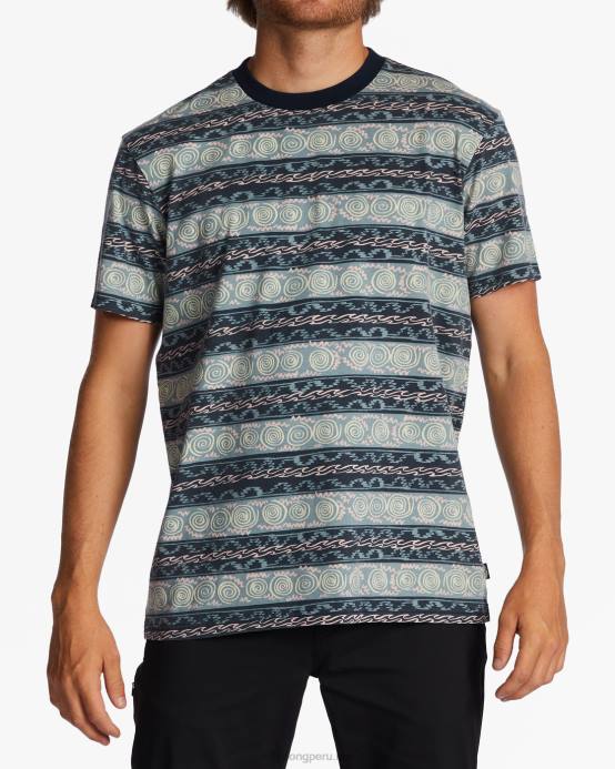hombres Armada Billabong camiseta del reino 04LD642