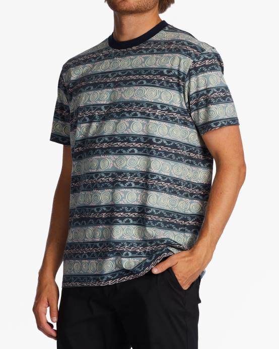 hombres Armada Billabong camiseta del reino 04LD642