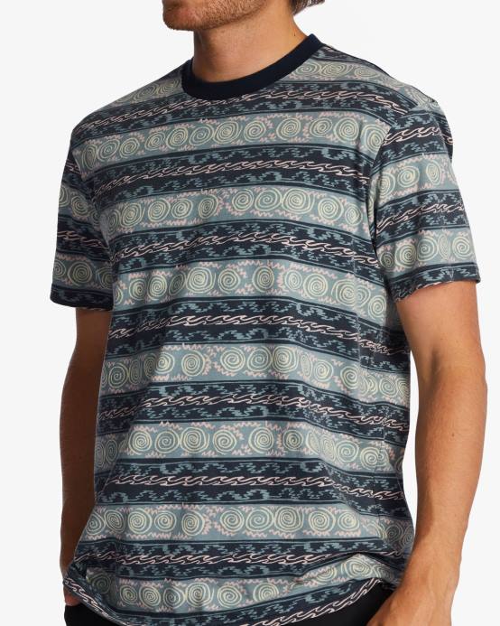 hombres Armada Billabong camiseta del reino 04LD642