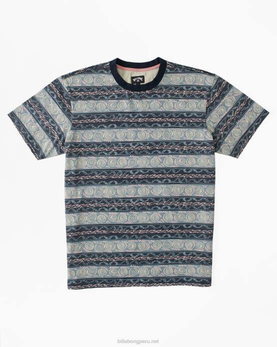 hombres Armada Billabong camiseta del reino 04LD642