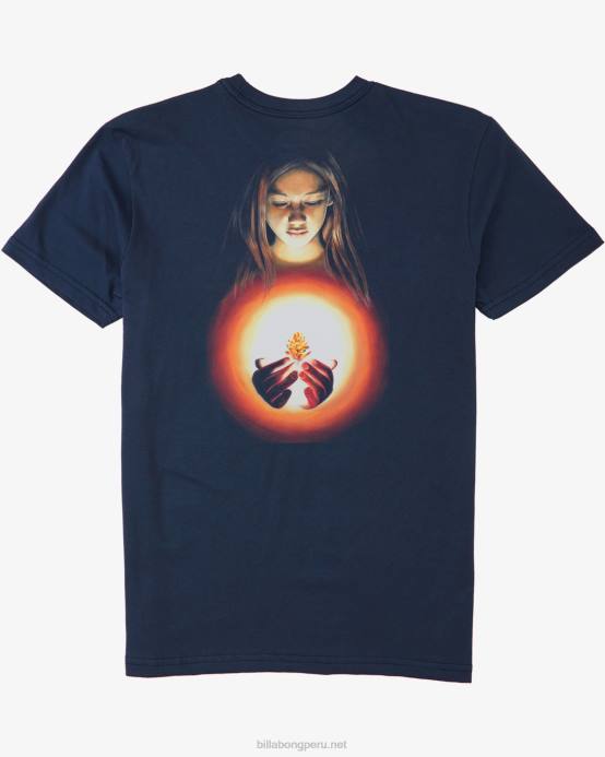 hombres Armada Billabong kamea poiwena camiseta 04LD506