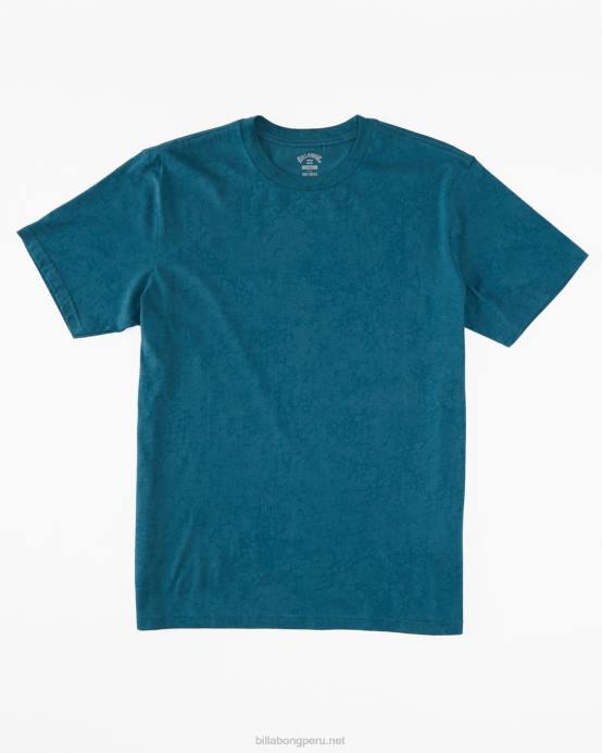 hombres Laguna Azul Billabong camiseta de lavado esencial 04LD407