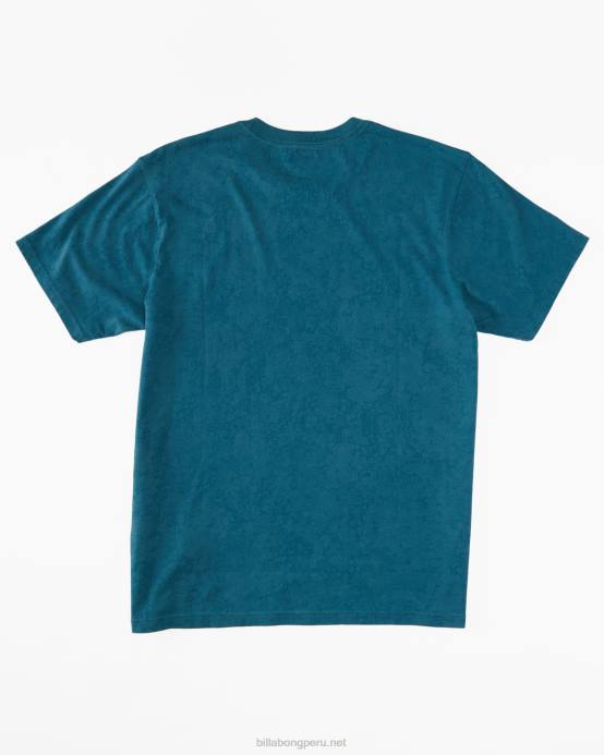 hombres Laguna Azul Billabong camiseta de lavado esencial 04LD407