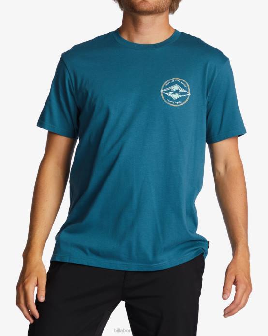 hombres Laguna Azul Billabong camiseta rotor diamante 04LD558