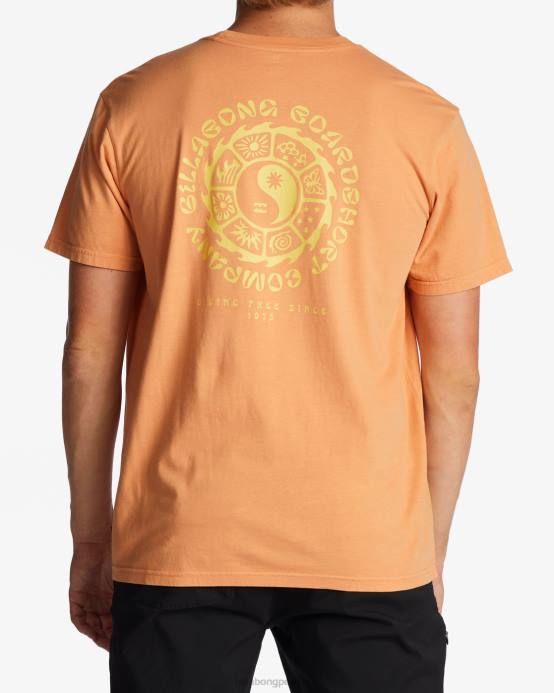 hombres atardecer Billabong camiseta de conexión 04LD615