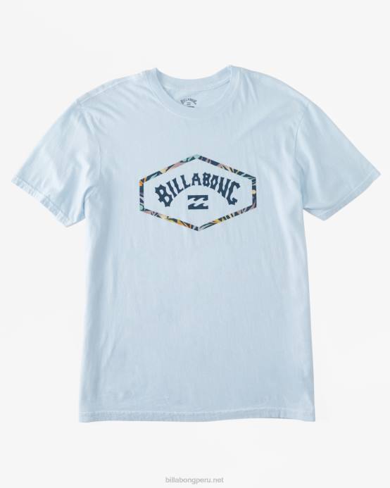 hombres azul costero Billabong playera de manga corta con arco de salida 04LD552