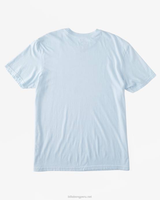 hombres azul costero Billabong playera de manga corta con arco de salida 04LD552