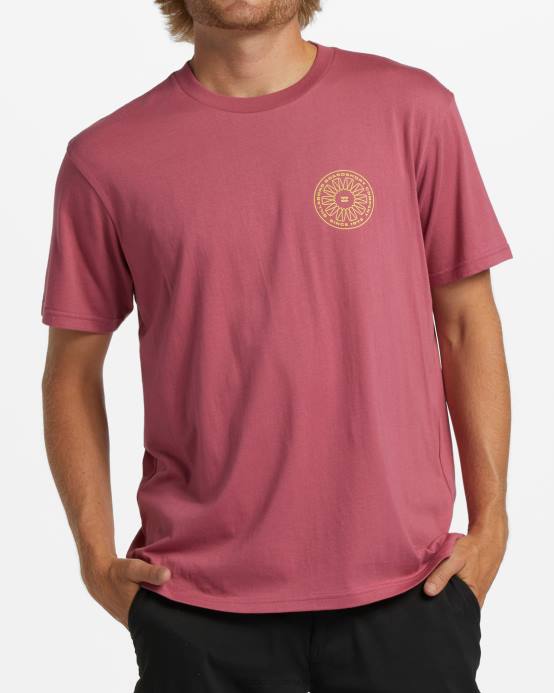 hombres baya silvestre Billabong camiseta giratoria 04LD360