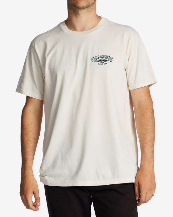 hombres blanquecino Billabong camiseta archwave 04LD520