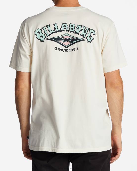 hombres blanquecino Billabong camiseta archwave 04LD520