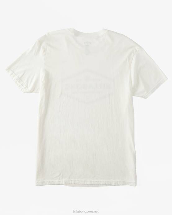 hombres blanquecino Billabong playera de manga corta con paredes 04LD526