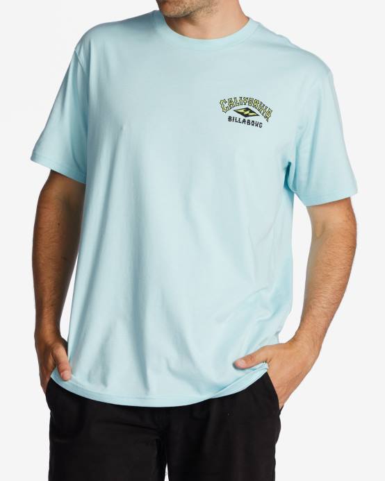 hombres costero Billabong ca arco camiseta 04LD319