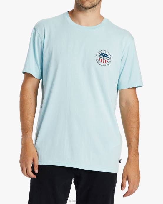 hombres costero Billabong camiseta rotor americano 04LD366