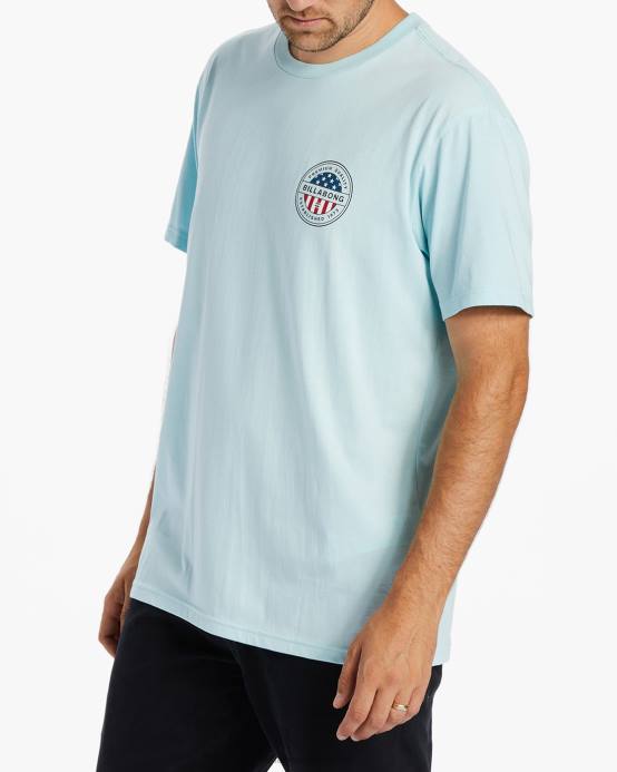 hombres costero Billabong camiseta rotor americano 04LD366