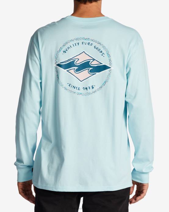hombres costero Billabong playera manga larga diamante rotor 04LD568