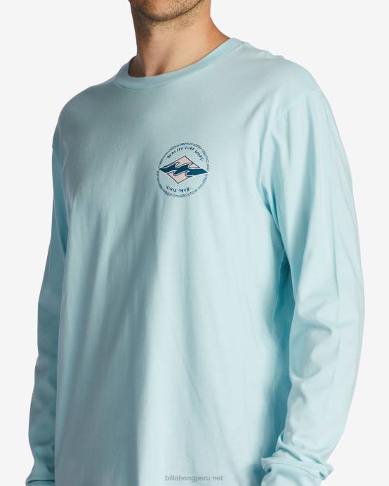 hombres costero Billabong playera manga larga diamante rotor 04LD568