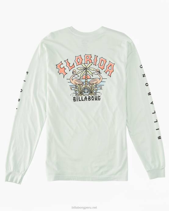 hombres cristal marino Billabong camiseta arco flamenco 04LD442