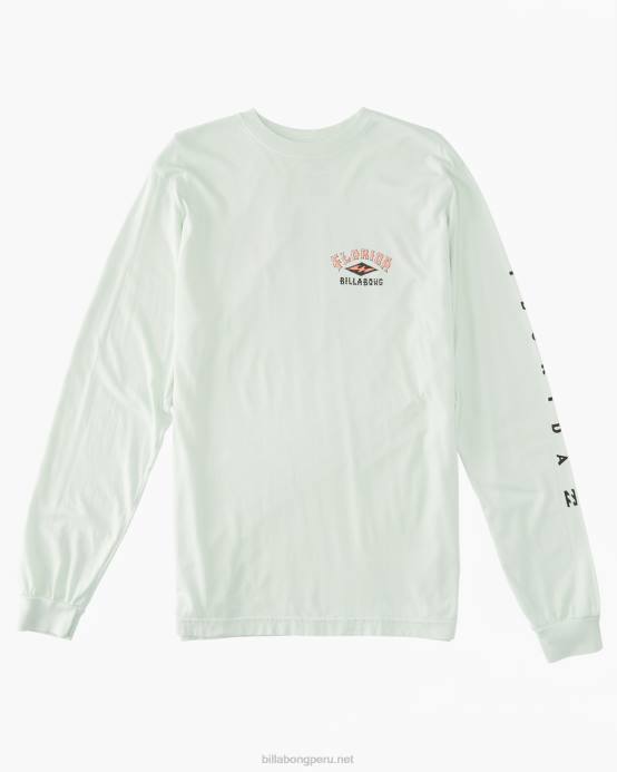 hombres cristal marino Billabong camiseta arco flamenco 04LD442