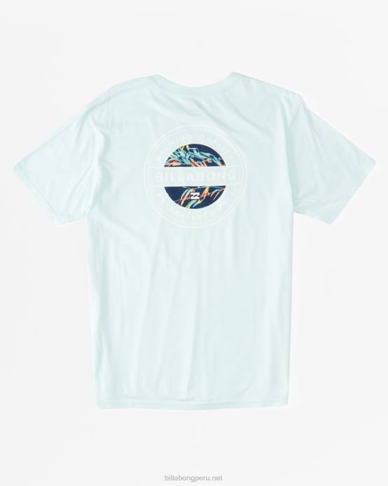 hombres cristal marino Billabong camiseta rotor 04LD576