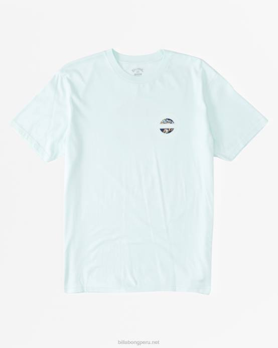 hombres cristal marino Billabong camiseta rotor 04LD576