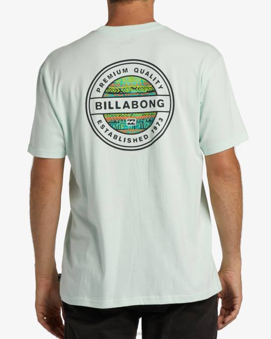 hombres cristal marino Billabong playera manga corta rotor 04LD329