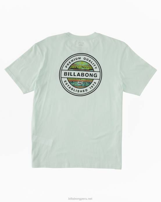 hombres cristal marino Billabong playera manga corta rotor 04LD329