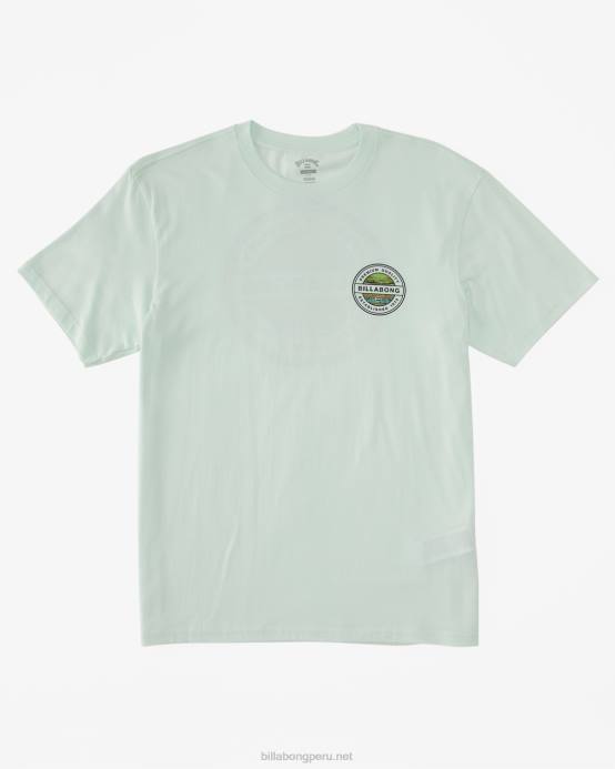 hombres cristal marino Billabong playera manga corta rotor 04LD329