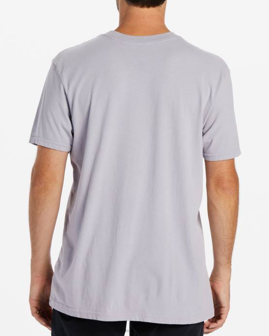 hombres gris violeta Billabong camiseta de manga corta sol mágico 04LD617
