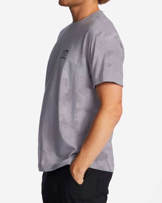 hombres gris violeta Billabong keith haring danza delfín camiseta 04LD222