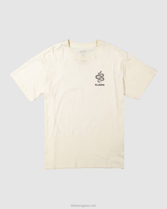 hombres hueso Billabong playera manga corta serpiente pilpeled 04LD347