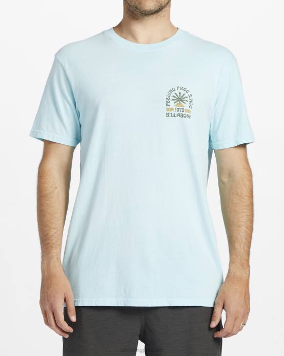 hombres menta fresca Billabong camiseta de manga corta constante 04LD600