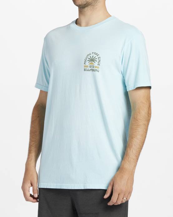 hombres menta fresca Billabong camiseta de manga corta constante 04LD600