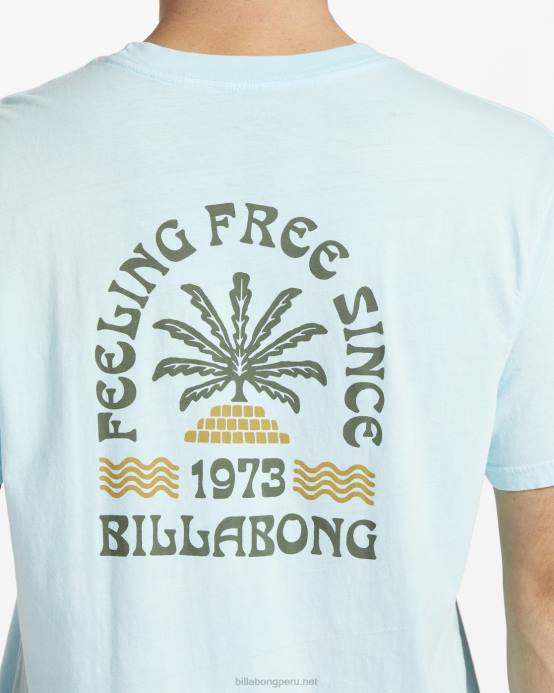 hombres menta fresca Billabong camiseta de manga corta constante 04LD600