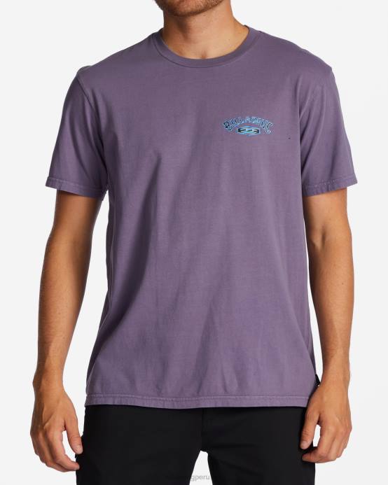 hombres neblina púrpura Billabong camiseta archwave 04LD331