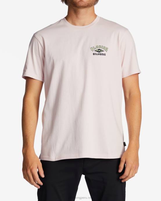 hombres neblina rosa Billabong camiseta arco florida 04LD420