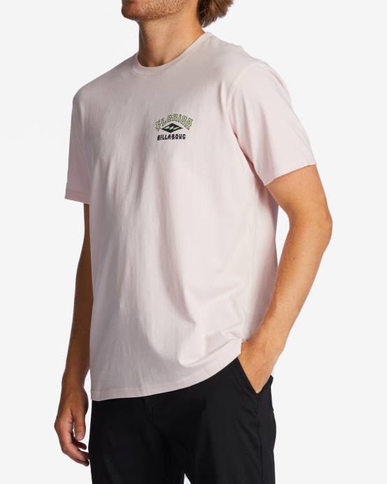 hombres neblina rosa Billabong camiseta arco florida 04LD420